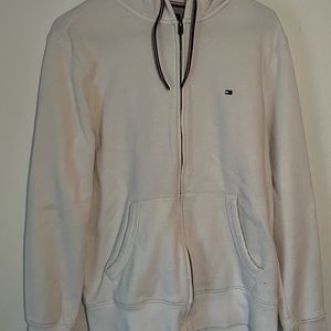 mens white medium tommy hilfiger sweater